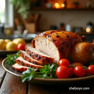 The Ultimate Christmas Dinner Roast Turkey All the Trimmings Recipe Card