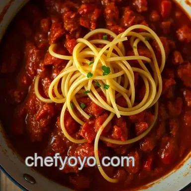 Best Spaghetti Sauce Recipe: Slow-Simmered Family Favorite! Recipe Card