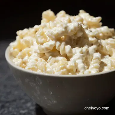 Easy Creamy Macaroni Salad How to Make the Macaroni Recipe Card
