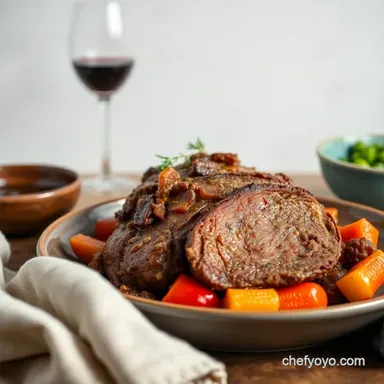 The Best Fall Apart Pot Roast Recipe | A Sunday Classic Recipe Card