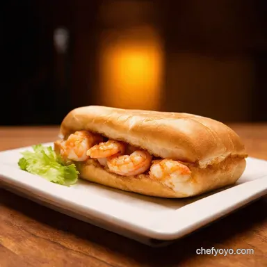 Best Recipe for Shrimp Poboy A Taste of New Orleans Recipe Card