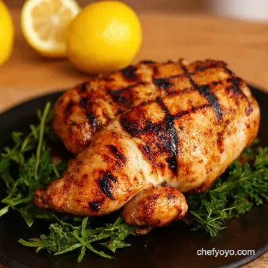 The Ultimate LemonHerb Grilled Chicken Recipe Recipe Card