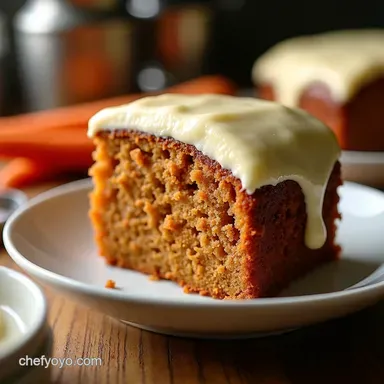 Moist Carrot Cake with Maple Cream Cheese Icing Recipe Recipe Card
