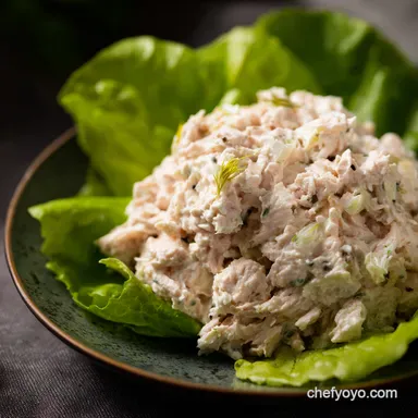 Best Tuna Fish Salad Recipe My Creamy Easy Classic Recipe Card