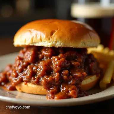 Proper PubStyle Sloppy Joes The Best Homemade Beef Slop Recipe Card