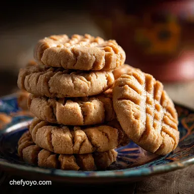 Peanut Butter Cookies: The Best Chewy Recipe for a Thick Classic Recipe Card