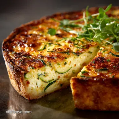 Three Cheese Zucchini Quiche: Guaranteed Creamy, No Soggy Bottom