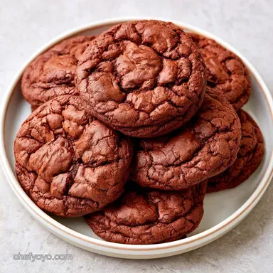 Three Ingredient Chocolate Cookies (24)