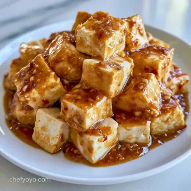 Tofu Peanut Sauce in 15 Minutes Recipe Card