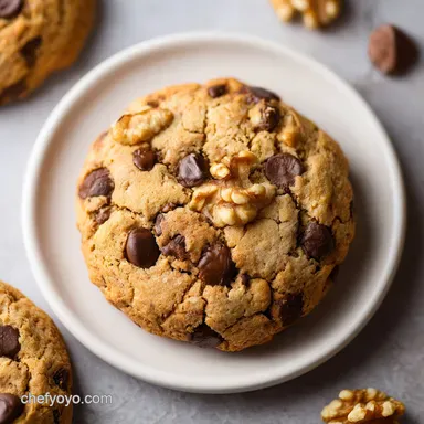 Nestle Toll House Chocolate Chip Cookie Recipe with Walnuts Recipe Card