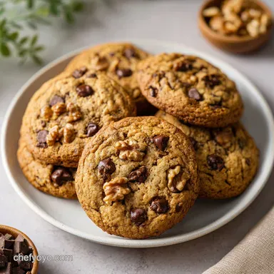 Nestle Toll House Chocolate Chip Cookie Recipe with Walnuts