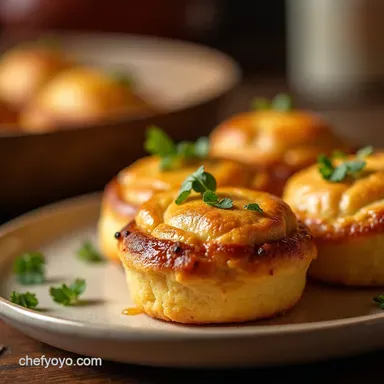 Touchdown Mini Pork Pies Game Day Party Food Win Recipe Card
