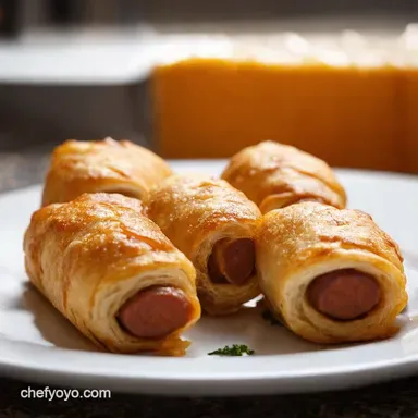 Touchdown Sausage Rolls Easy Game Day Snacks Recipe Recipe Card