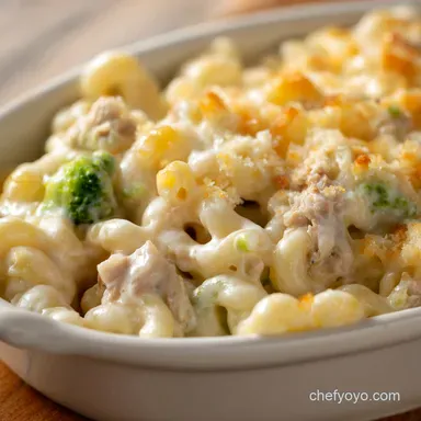 Creamy Tuna Casserole Recipe My Familys Ultimate Comfort Recipe Card
