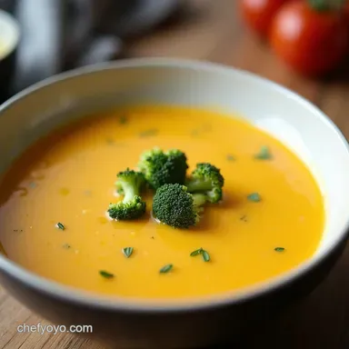 The Gold Standard Decadent Yet Light Broccoli Cheddar Soup