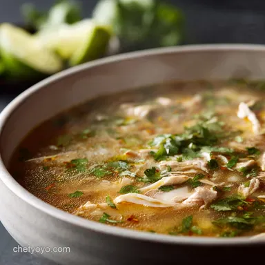 Caldo de Pollo: Authentic Mexican Chicken Soup Recipe Recipe Card