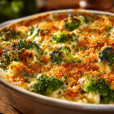 Broccoli Rice Casserole: Ultimate Creamy Cheesy Bake Recipe Card