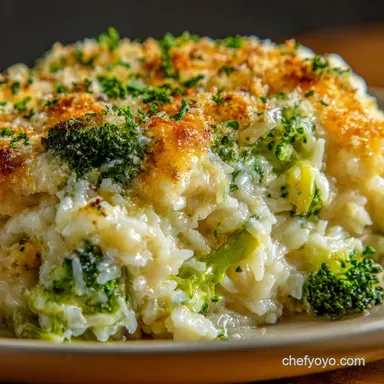 Broccoli Rice Casserole: Ultimate Creamy Cheesy Bake