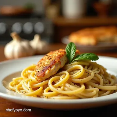 Proper Creamy Garlic Parmesan Chicken Pasta Recipe Recipe Card