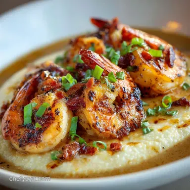 Ultimate Creamy Lowcountry Shrimp and Grits Charleston Style Recipe Card