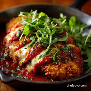 Chicken Parmesan: Crispy Perfection, Guaranteed Not Soggy Recipe Card
