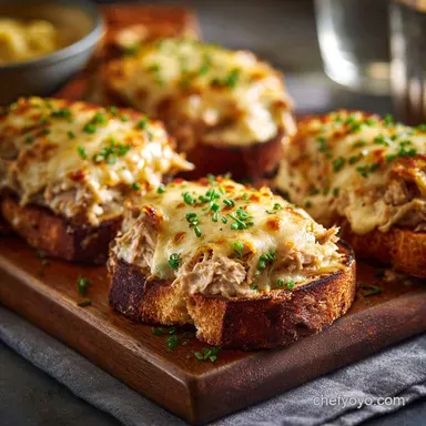 Tuna Melts: The Ultimate Recipe for Crispy, Gooey Comfort Food Recipe Card
