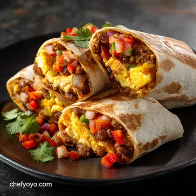 Freezer Breakfast Burritos: Make-Ahead Morning Lifesaver Recipe Card