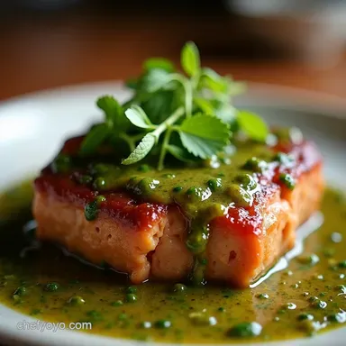 Vibrant Zesty Argentine Chimichurri Sauce Recipe Ready in 15 Mins Recipe Card