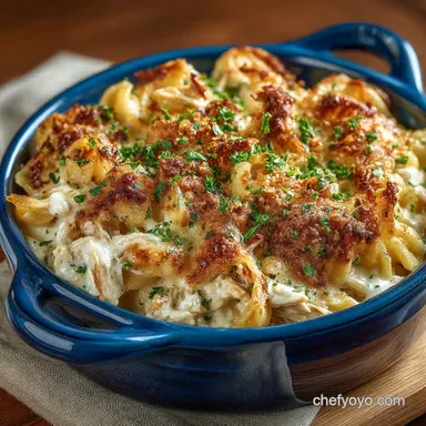 The Best Creamy Homemade Tuna Casserole Recipe No Soup Recipe Card