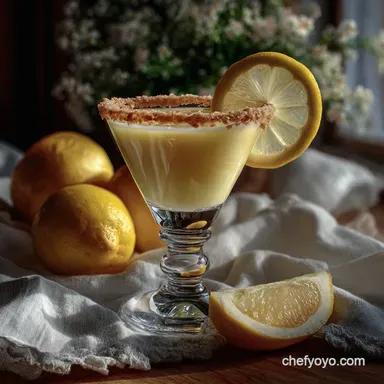 Lemon Drop Shot: The Perfect Sweet-Tart Balance Recipe Card