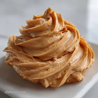 Peanut butter frosting: Velvety Cloud Recipe (Easy Prep) Recipe Card