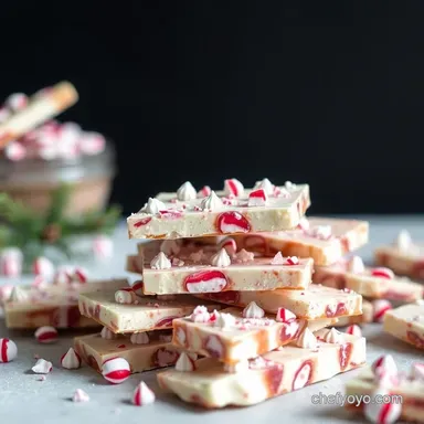 Easy Peppermint Bark Recipe: Christmas Treat Perfection! Recipe Card