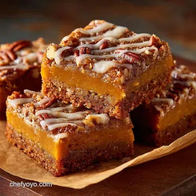 Pumpkin Butterscotch Bars: Spiced, Velvety, and Perfect for Fall Treats