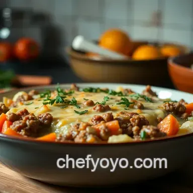 Ultimate Shepherd's Pie Recipe with Garlic Mash Recipe Card