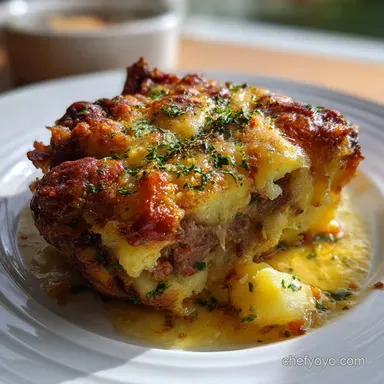 Twice Baked Potato Casserole: The Ultimate Roast Side Recipe Card