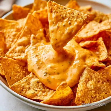 Vegan Nacho Cheese Sauce in 17 Minutes Recipe Card