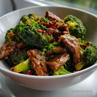 Beef Broccoli Recipe: Velvet-Tender Restaurant Style Recipe Card