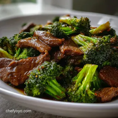 Beef Broccoli Recipe: Velvet-Tender Restaurant Style