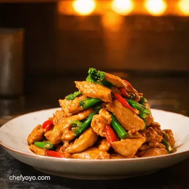 Velveting Chicken Restaurant StirFry Made Easy Recipe Card
