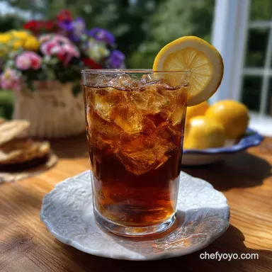 Sweet Tea Tea: The Ultimate Crisp Southern Iced Brew Recipe Card
