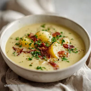 Potato Soup Recipe: Silky and Creamy for 6 Servings