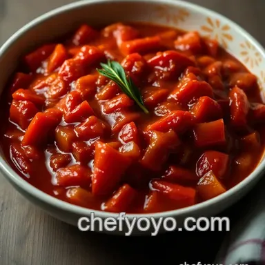 How to Make the Ultimate Red Capsicum Coulis: Deliciously Easy! Recipe Card