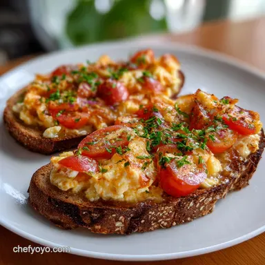 Grated Egg Toast: Viral Fluffy Shredded Egg Recipe Recipe Card