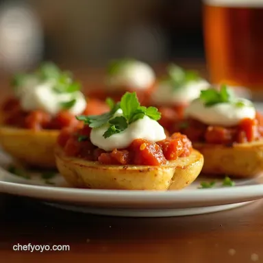 Game Day Grub Yorkshire Loaded Potato Skins Recipe Recipe Card