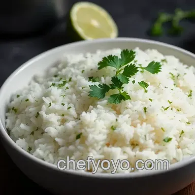 My Favorite Cilantro and Lime Rice Recipe: Easy & Zesty Delight Recipe Card