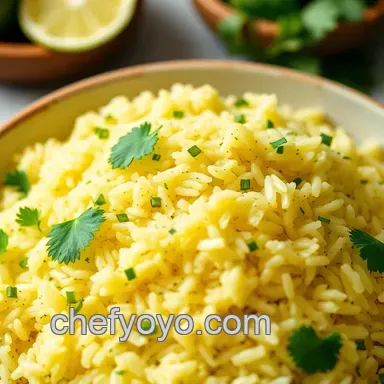 My Zesty Cilantro Lime Rice Recipe: Sunshine in a Bowl! Recipe Card