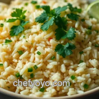 Zesty Cilantro Lime Rice: My Go-To Recipe! Recipe Card