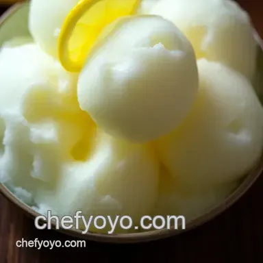 Zesty & Easy Lemon Sorbet Recipe: My Refreshingly Tangy Summer Treat Recipe Card