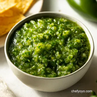 Zesty Salsa Verde How to Make the Best Recipe Recipe Card