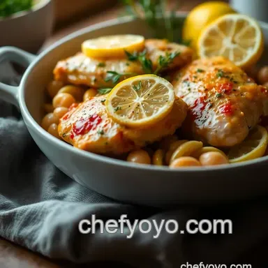 Easy Zesty Lemon Chicken Recipe: A Family Favorite Delight! Recipe Card